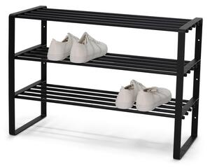 Crni metalni ormarić za cipele 70x48,5x29 cm Rex – Spinder Design