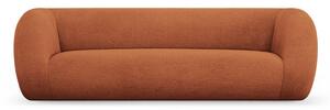 Narančasta sofa od bouclé tkanine 230 cm Essen – Cosmopolitan Design