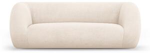 Krem sofa od bouclé tkanine 210 cm Essen – Cosmopolitan Design