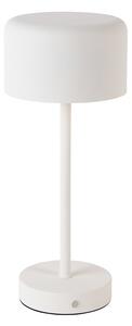 Moderna stolna svjetiljka bijela punjiva - Poppie