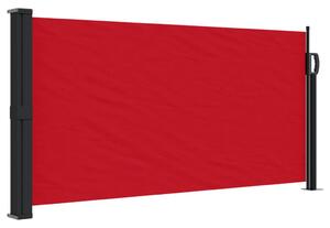 VidaXL Bočna tenda na uvlačenje crvena 100 x 300 cm