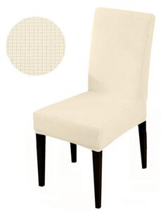 Navlake za stolice sa sitnim uzorkom KREM