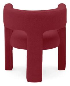 Bordo dizajnerska fotelja ALPAH B VELVET