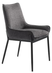 Tamno siva blagovaonska stolica Calgary – Unique Furniture
