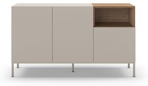 Krem komoda 140x80 cm Cailin – Marckeric