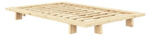 Krevet od masivnog bora s podnicom 120x200 cm u prirodnoj boji Japan – Karup Design