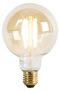 Pametna stropna svjetiljka zlatna ovalna uklj. WiFi G95 - Sarella