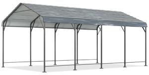 Metalna nadstrešnica za automobil Texas 3,6 x 6 m Garden Point antracit