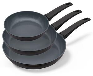 BE Living Set 3 tave Delight Black 20-24-28 cm