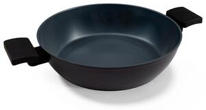 BE Living Niska posuda za kuhanje s poklopcem Delight Black 28 cm