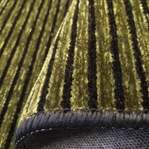 Crni i zeleni protuklizni tepih Diamond Širina: 160 cm | Duljina: 230 cm
