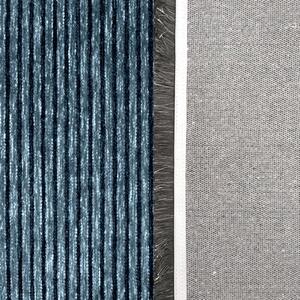 Plavi neklizajući tepih pogodan za hodnik Širina: 160 cm | Duljina: 230 cm