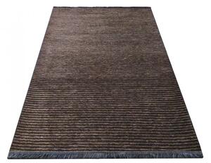 Protuklizni tepih smeđe boje Širina: 80 cm | Duljina: 300 cm