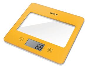 Sencor - Digitalna kuhinjska vaga 1xCR2032 žuta