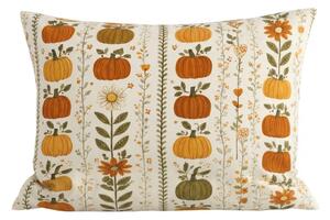 Flanelna jastučnica PUMPKIN LINES 50x70 cm, šarena