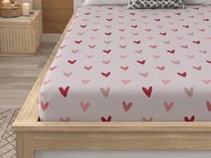 Plahta od mikrovlakana SOFHEARTS krem 90x200 cm