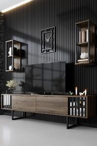 Zondo.hr Set za dnevni boravak Chromatic (orah + crna). 1072941
