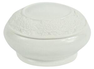 Bijela porculanska zdjelica s poklopcem BAKJA