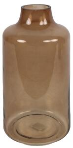 Staklena vaza JOLINA 29 cm - više boja Boja: Smedja