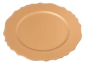Zlatni tanjur za posluživanje ø 33 cm - Unimasa