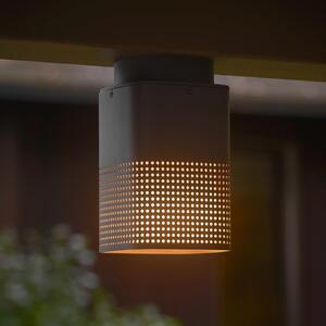 Nordlux Sidara Seaside vanjski downlight, antracit, IP54, E27, prigušiva, Sivo, Aluminij