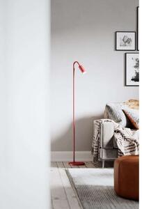 By Rydéns Podna lampa Curve, tamnocrvena, metal, GU10, Crvena, Dnevni boravak/blagovaonica, Metal, Stanite zračeći prema dolje