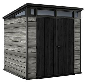 Keter Spremište Signature Storm Grey (Vanjska dimenzija uklj. krovni prevjes (Š x D): 216 x 218 cm, Plastika, Siva)