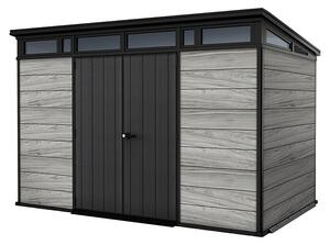 Keter Spremište Signature Storm Grey (Vanjska dimenzija uklj. krovni prevjes (Š x D): 342 x 218 cm, Plastika, Siva)