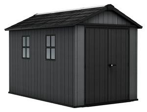 Keter Spremište Newton Plus 7511 (Vanjska dimenzija uklj. krovni prevjes (Š x D): 230 x 350 cm, Plastika, Siva)