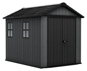 Keter Spremište Newton Plus (Vanjska dimenzija uklj. krovni prevjes (Š x D): 230 x 287 cm, Plastika)