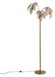 Vintage podna svjetiljka zlatna 193 cm 3-svjetla - Botanica