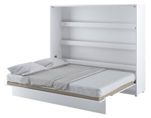 Zidni krevet Concept Pro Lenart AH115Bračni, Bijela, 160x200, Laminirani iveral, Basi a doghePodnice za krevet, 188x211x177cm