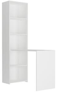 Pisaći stol s policom MODERN B-50S - 120 x 50 x 180 cm - razne verzije boja Bijela