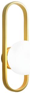 ZIDNA SVJETILKA APP1756-1W BRUSH GOLD WHITE