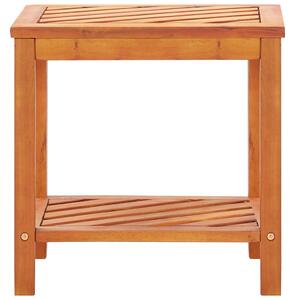 VidaXL Bočni stolić od masivnog bagremovog drva 45 x 33 x 45 cm