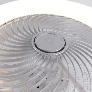 Stropni ventilator srebrni uklj. LED s daljinskim upravljačem - Clima