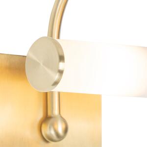 Klasična zidna svjetiljka zlatna IP44 2-svjetlo - Bath Arc