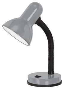 STOLNA LAMPA 1xSAVITLJIVA, 60W, E27 SREBR. BASIC 1 90977