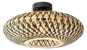 Orijentalna stropna lampa crni bambus 40 cm - Ostrava