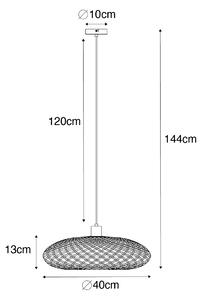 Orijentalna viseća lampa bambus 40 cm - Ostrava