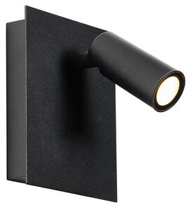 Moderna vanjska zidna svjetiljka crna uklj. LED IP54 - Simon