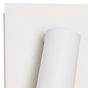 Vanjska zidna svjetiljka bijela s LED 2-svjetlosnim senzorom pokreta - Simon