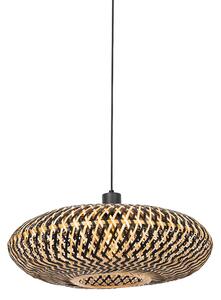 Orijentalna viseća lampa crni bambus 50 cm - Ostrava