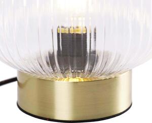 Art Deco stolna svjetiljka mesing - Karel
