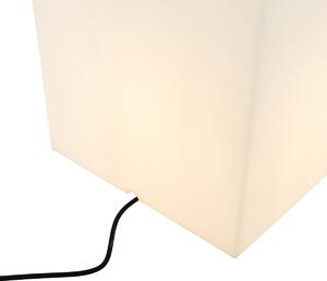 Moderna vanjska svjetiljka bijela 38 cm kvadrat IP44 - Nura