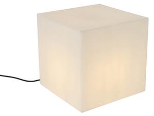Moderna vanjska svjetiljka bijela 38 cm kvadrat IP44 - Nura
