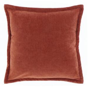 Baršunasti ukrasni jastuk VIOLA 45x45 cm, crveni