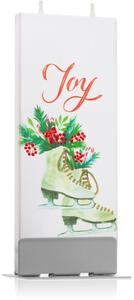 Flatyz Holiday Christmas Skate Joy ukrasna svijeća 6x15 cm