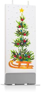 Flatyz Holiday Christmas Tree on Sledges ukrasna svijeća 6x15 g