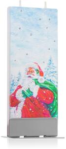 Flatyz Holiday Santa Claus ukrasna svijeća 6x15 cm